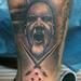 Bob Tyrrell Sullen Badge on leg Tattoo Design Thumbnail